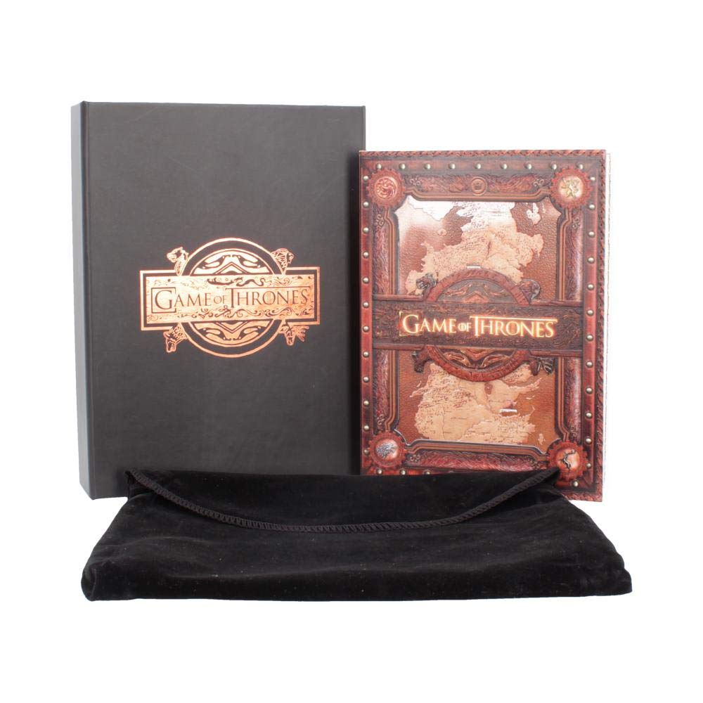 Nemesis Now Seven Kingdoms Game of Thrones Journal 21cm Brown