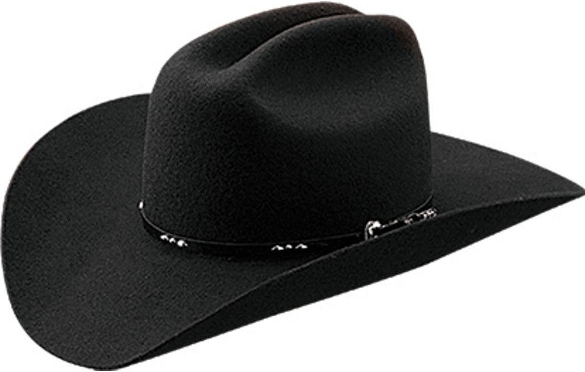 Master Hatters of Texas Men's La Mesa Cowboy Hat,Black,7 3/8 US