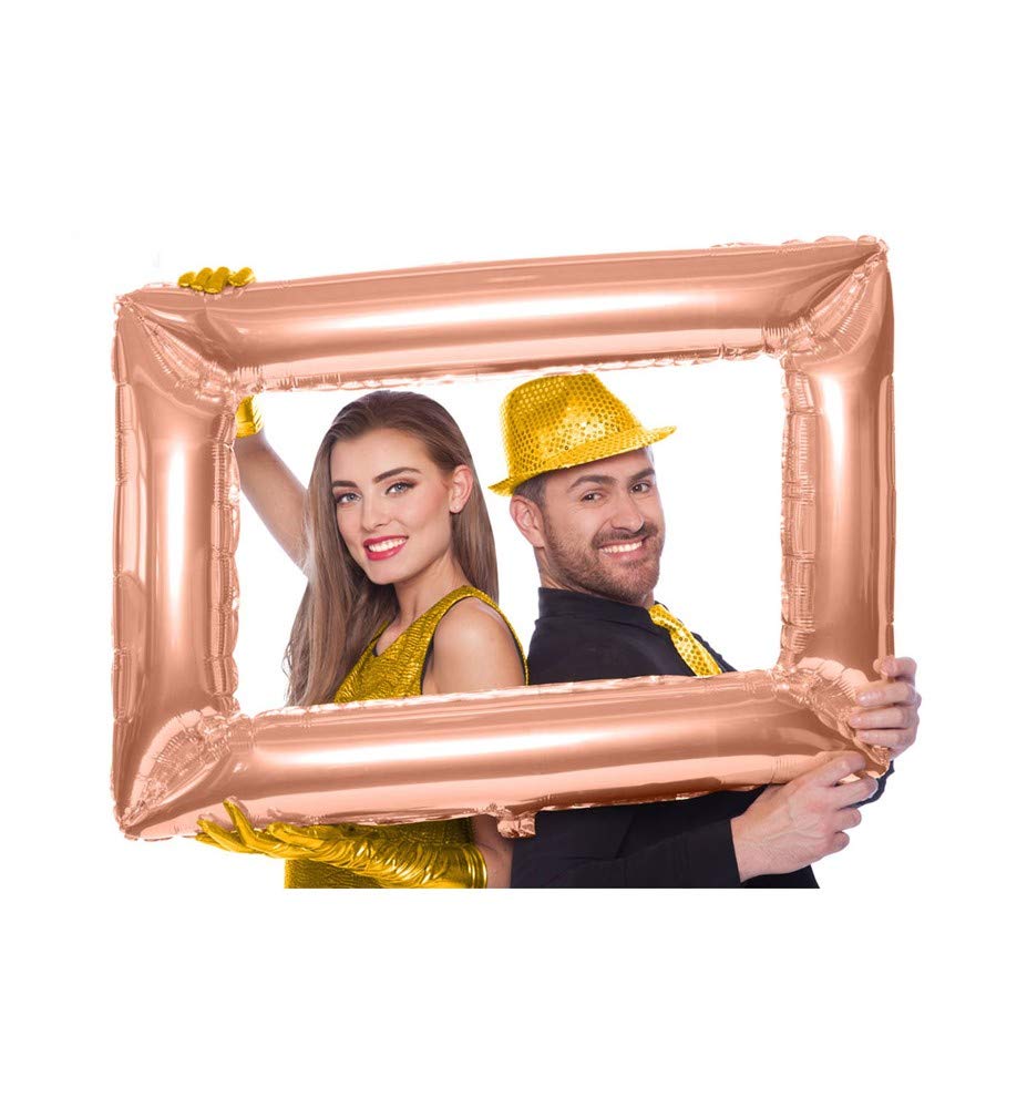 S/Shape Frame Rose Gold 85 x 60 cm