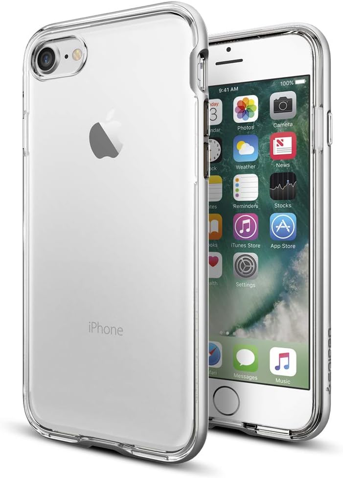 Iphone7本体 128GB ガラスケース ハードケー付き