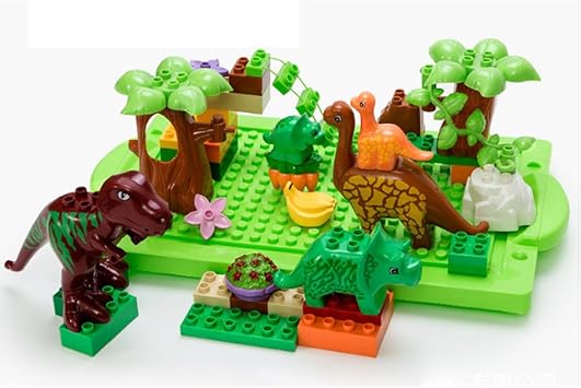 dinosaur building block set