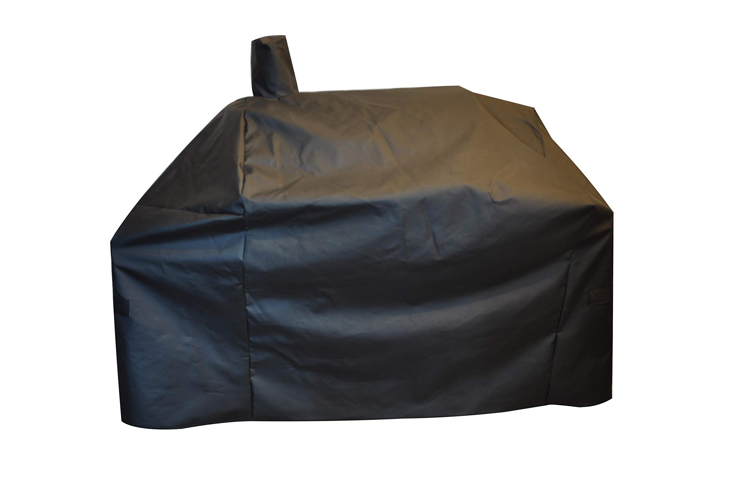 acoveritt a1COVER-Grill-Smoker-Cover Sized for Char Griller Grill Smoker 2823, 2123 600D Heavy Duty Canvas Water Proof All Weather Off-Set Charcoal Smoker Cover G21616