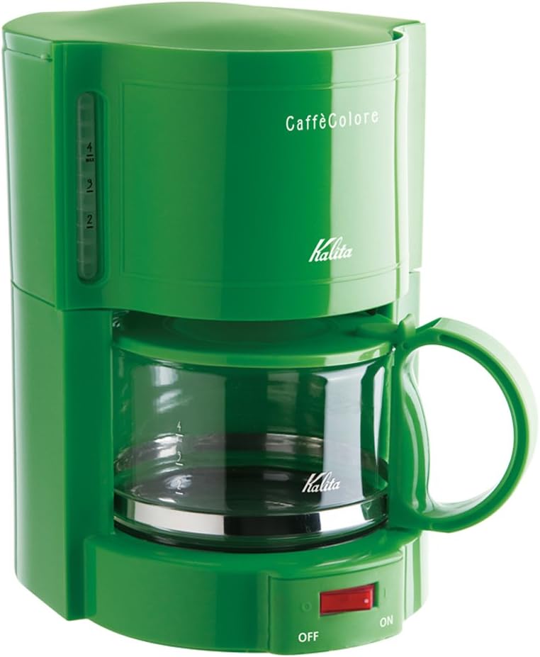 Amazon Kalita コーヒーメーカー カフェコローレ 【4杯用・102濾紙に対応】 V102 グリーン 41118 カリタ