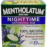 Mentholatum Nighttime Vaporizing Rub with soothing