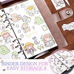 Sticker Collecting Album Reusable Sticker Book