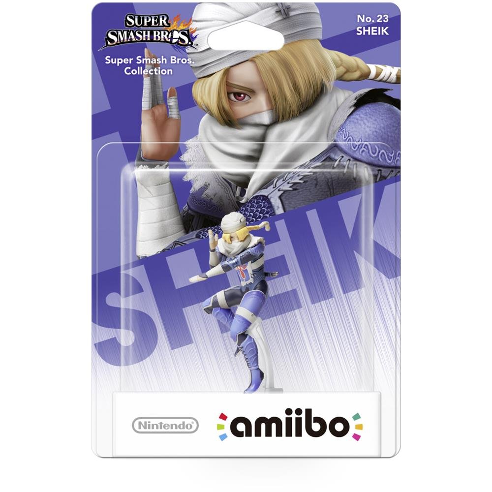 Interactive Game Figure - Super Smash Bros - Shiek Amiibo