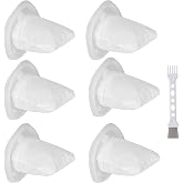 HNVCF10 Replacement Filters, Compatible with Black and Decker Vacuums | Dustbuster Hand Vacuums HNVC215B10, HNV215B12, HNVC215BW52, HNVC115J06, HNVC115B22, HNVC220BCZ01 Filter (6 Pack)