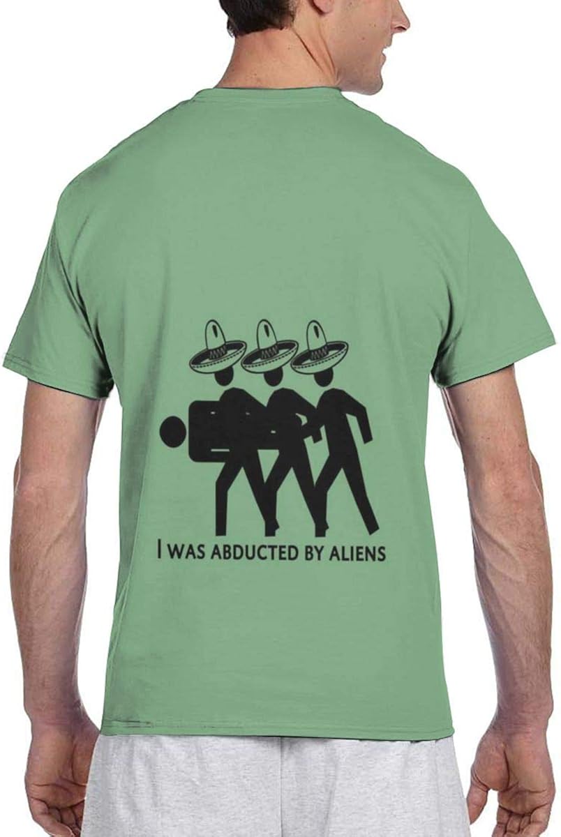 Amazon Co Jp エイリアンにab致された Tシャツメンズ 半袖プリント 夏 カジュアルファッション 人気 クルーネック ゆったりとしたスポーツの快適性 ユニセックス 服 ファッション小物