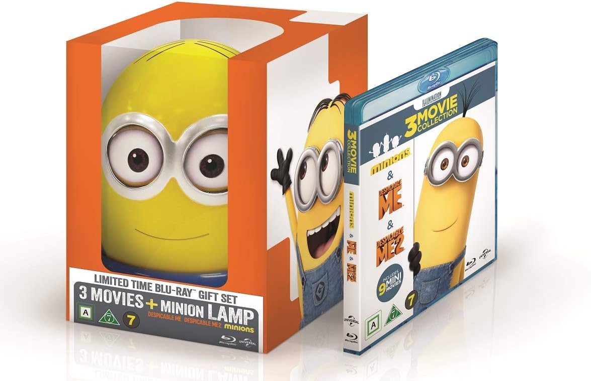 Minions Lamp Box (Despicable Me/Despicable Me 2/ Minions) Blu Ray
