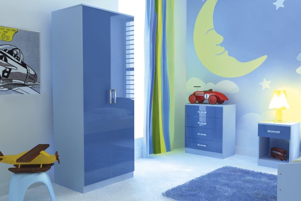 blue childrens bedroom furniture