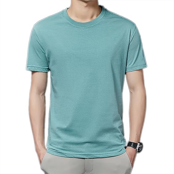 Amazon 半袖 メンズ Tシャツ 夏服 トップス クルーネック 吸汗速乾 柔らかい インナーシャツ 肌着 下着 カジュアル ベーシック かっこいい 大きいサイズ Tシャツ カットソー 通販