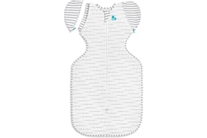 Love to Dream Swaddle Up Transition Swaddle, Patented Zip-Off Wings, Gently Help Baby Transition from Being Swaddled to Arms Free When Showing Signs of Rolling, 1.0 TOG, 13-19 lbs, White