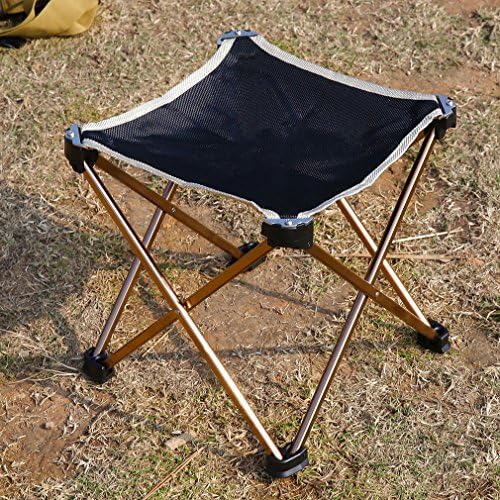 Outdoor Picnic Stool Chair Seat Triangular Portable Folding Camping Fishing BBQ