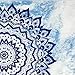 Heopapin Mandala Tapestry Hippie Bohemian Flower Psychedelic Indian Dorm Decor for Living Room Bedroom