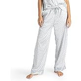 Hello Mello Beauty Sleep Satin Pajama Pants Lounge Pajama Bottoms For Women, Girls