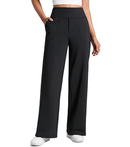 Amazon.com: CRZ YOGA 4-Way Stretch Flare Womens Pants Tall 31