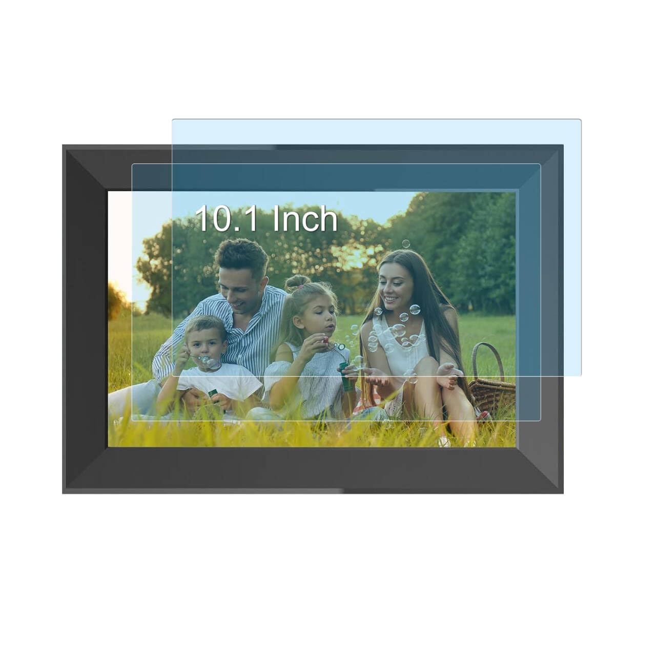 Photo 1 of 2 Pack 10.1" Digital Picture Frame/Digital Photo Frame Screen Protector for 10.1 inch Frameo/Aura/Skylight/Anna Bella Digital Picture Frame, Anti Blue Light Ultra HD ClearTouchscreen Compatible