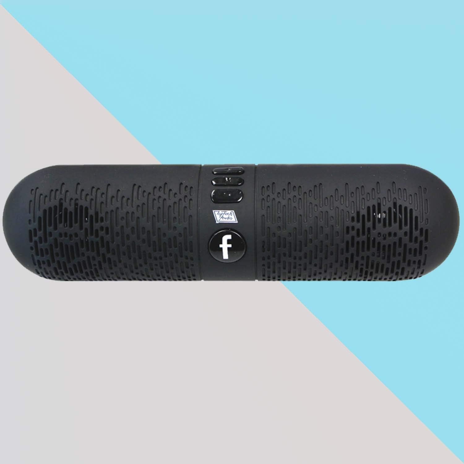 top tech audio portable rechargeable bluetooth speaker