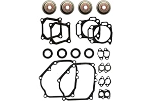 YAMAKATO GX160 GX200 Gasket Valve Stem Seal Carburetor Kit for Predator Non Hemi 212 Honda 5.5HP 6.5HP Engines Coleman Ct200u Champion 2KW 3KW Generators OEM Valve Cover Carburetor Muffler Oil Seals