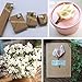 HOKPA Artificial Mini Calla Lily Flower Heads, Fake Floral Bouquet Head for Crafts Scrapbooking Garden Wedding DIY Making Bridal Garland Hair Clips Headbands Decoration (144pcs White)