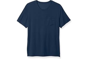 Tommy John Men's, Pajama Crew Neck Pocket Tee, Second Skin Fabric, Slim Modern Fit T-Shirt