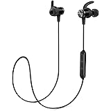 Bluetooth Headphones, Soundcore Spirit Sports Earbuds by Anker, Bluetooth 5.0, 8H Battery, IPX7 Waterproof, SweatGuard, Foam Tips, Comfortable Wireless Headphones, Secure Fit for Running, Gym, Workout