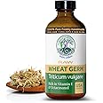 ProSeed Handmade Raw Wheat Germ Oil – Virgin, Unfiltered & Cold-Pressed Non-GMO Carrier Oil – High in Vitamin E & Omega Fatty Acids for Hair, Face, Skin & Body – 480ml (16oz) Glass Bottle