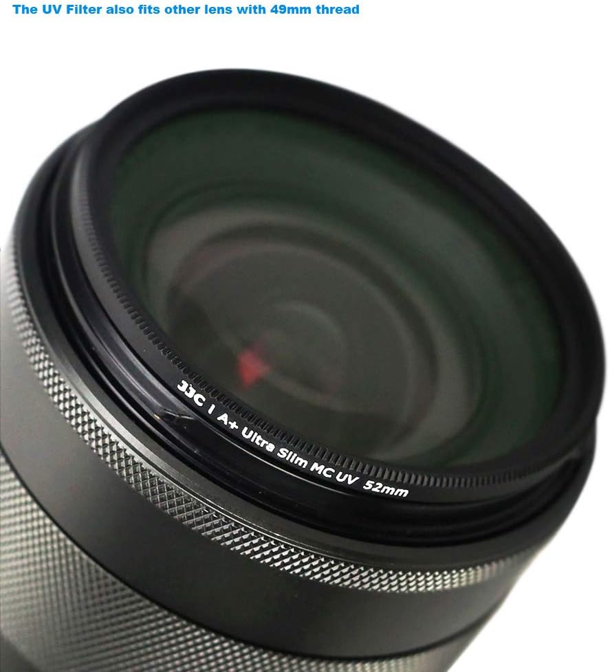 JJC 4-Piece Lens Kit for Sony RX100VA RX100V RX100IV RX100III RX100II RX100, includes 52mm Filter Adapter, UV Filter - Image 5