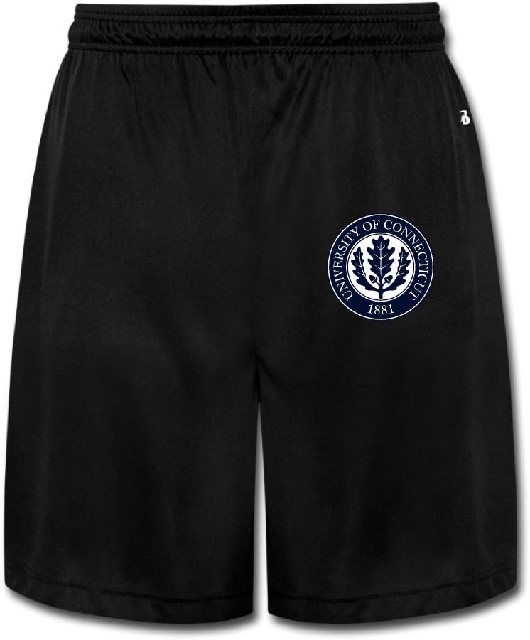 Kamifa University Of Connecticut Men's Performance Shorts Sweatpants Black