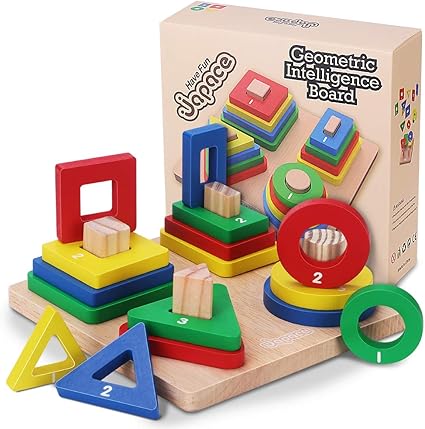 geometric stacking blocks