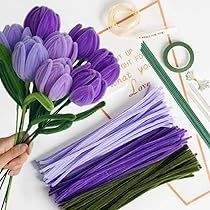 Amazon.com: Tulip Pipe Cleaner Kit With 150 Pcs Pipe Cleaners 