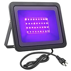 FAMURS 12W UV LED Black Light Flood Light
