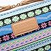 KAYOND Canvas Fabric 15.6 inch laptop Sleeve case-Blue Snowflake
