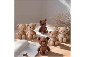 SENCCO Silicone Candle Molds, 3D Charming Bear Scented Candle Mold, Cozy Atmosphere Design, Odorless, BPA Free, Cute Animal S