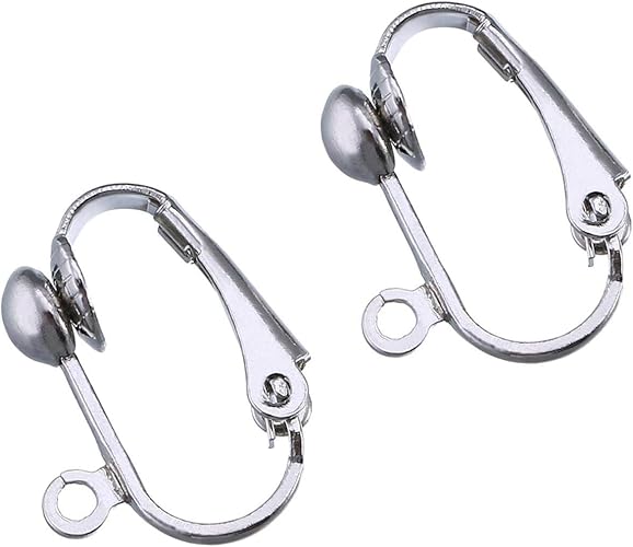 Ruiyiheng Useful Clipon Earring Converter with Easy Open Loop for DIY