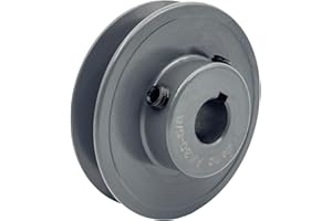 Saelno AK30-5/8 Sheaves,v Belt Pulley 5/8 inch bore 3" OD,Motor Pulley Cast Iron for A 3L 4L V-Belts,AK3058 Pulley
