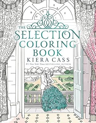 The Selection Coloring Book Kiera Cass Amazon Com Au Books