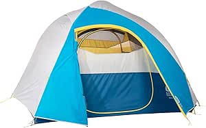 Sierra Designs Nomad 4 &amp; 6 Person Tents, Two Door/Vestibules, Integrated Window, Near Standing Peak for Maximum Livability &amp; More