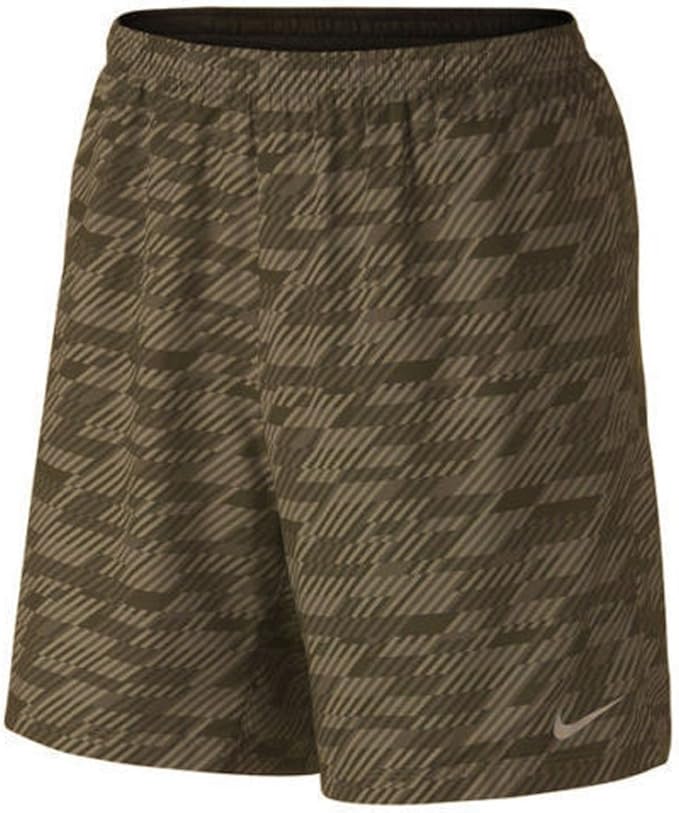Amazon.com : Nike Mens' Print Long Distance Running Shorts (839976-325) (Forest Green, Regular 