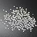 4574pcs Nail Art Rhinestones Clear Nail Crystal Flat Back Circular Glass Studs Stones for 3D Nails Art Decorations Manicure Tools（1.3mm - 4.8mm) (Crystal Clear)