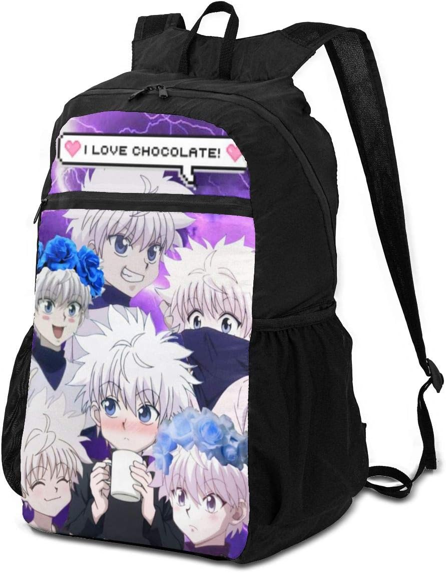 Adult Soft Travel Backpack, Anti Dirt Compartment Anime