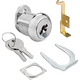 File Cabinet Lock Kit Replacement for HON F24 &amp; F28, Keyed Different | Vertical Filing Cabinet Lock Kit, Replace for SRS #2185,