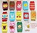 Olymstore 6 Pairs of Unisex Baby Toddler Infant Crawling Knee Pads Kneepad Short Leggings Leg Arm Elbow Warmer Protector Cover Socks