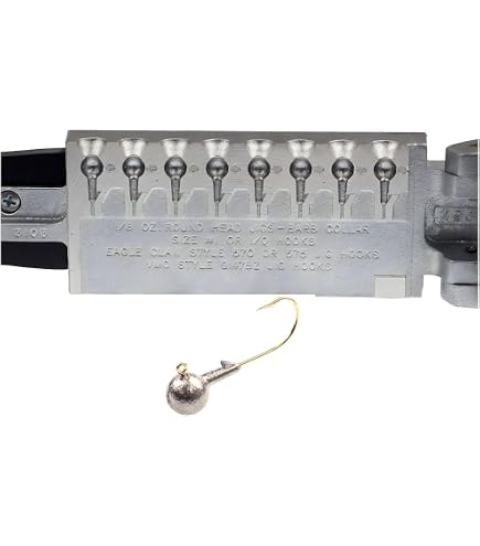 Amazon.com: Do-It Molds Do It Molds Round Head Jig with Tapered