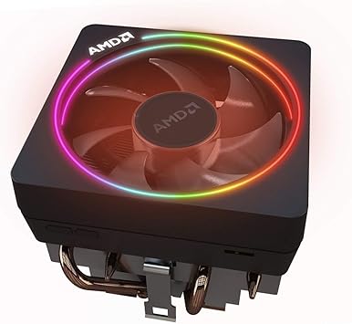 Amazon.com: Ventilador AMD Wraith Prism LED RGB de Ryzen 7 2700X procesador  AM4/AM2/AM3/AM3+ conector de 4 pines base de cobre/disipador de calor de  aluminio: Computers \u0026 Accessories