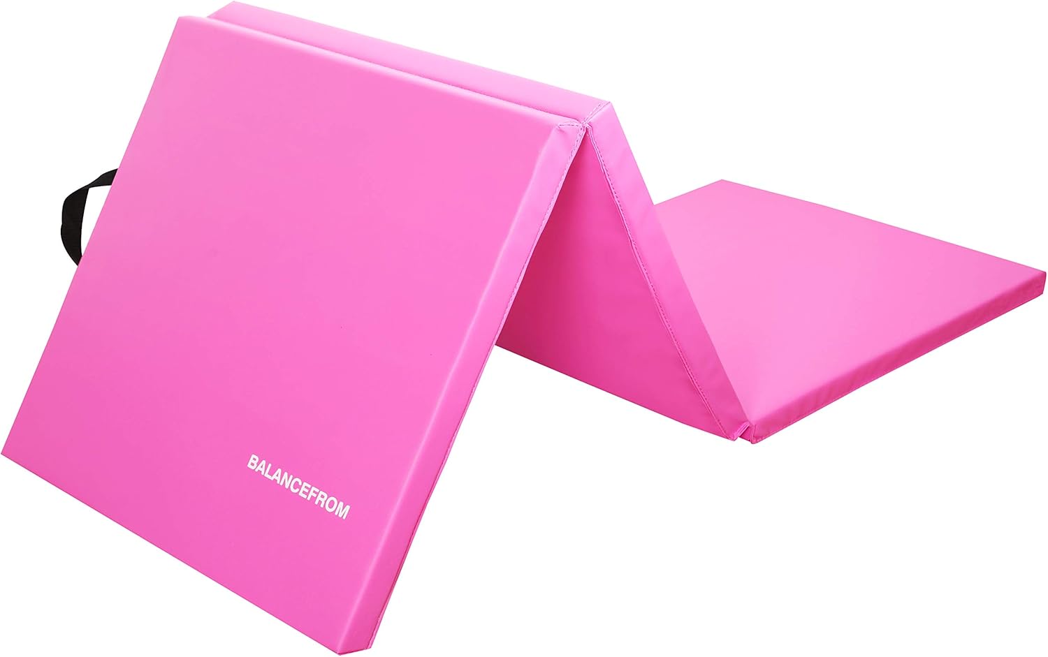 BalanceFrom 1.5" Thick Tri-Fold Folding Exercise Mat with Carrying Handles for MMA, Gymnastics and Home Gym Protective Flooring (Purple) : Sports & Outdoors