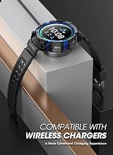 SUPCASE Unicorn Beetle Pro Rugged Case Galaxy Watch 5 Pro 45mm 2022 Strap Dark view 3