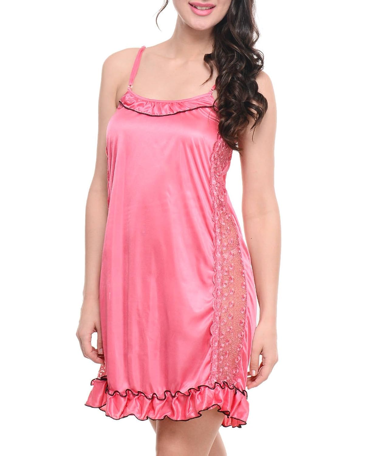 klamotten women's satin nighty