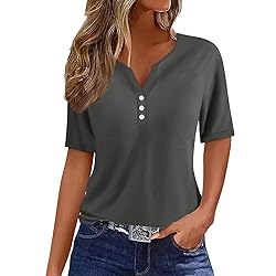 Summer Tops for Women 2024 Trendy Vacation Short