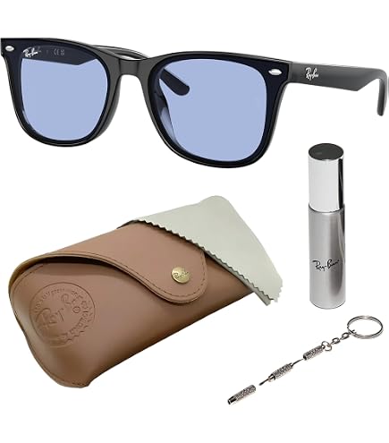 Amazon.com: Ray-Ban RB4260D 601/1 57MM Black/Dark Grey Classic